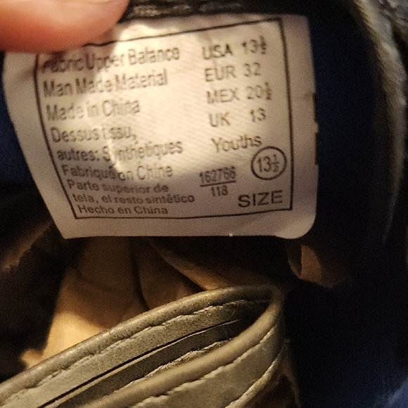 American Eagle Outfitters Black and Blue Velcro Sneakers - Picture 2 of 7